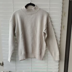 SHEIN Cream Knit Sweater